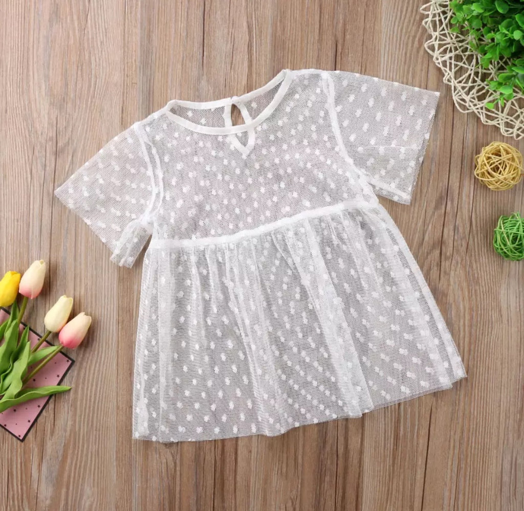 Toddler Mesh Cover Dress
