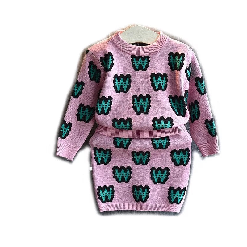 Sweater Skirt Set
